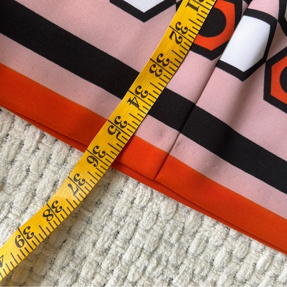 NWT Muse fitted pink sheath dress /geometric design. Sleeveless. Size 0 - Picture 11 of 13